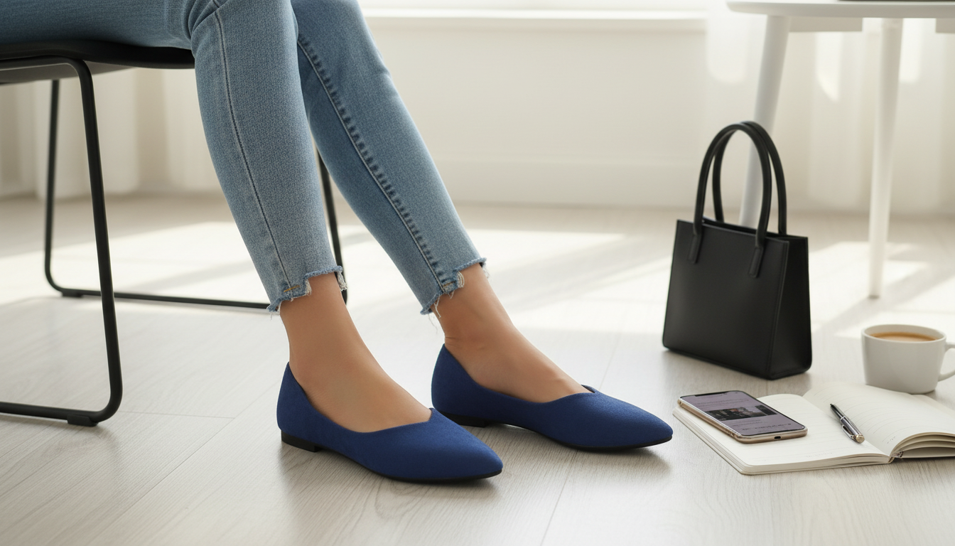Summer Pointed-Toe Slip-On Flats: Comfort & Style