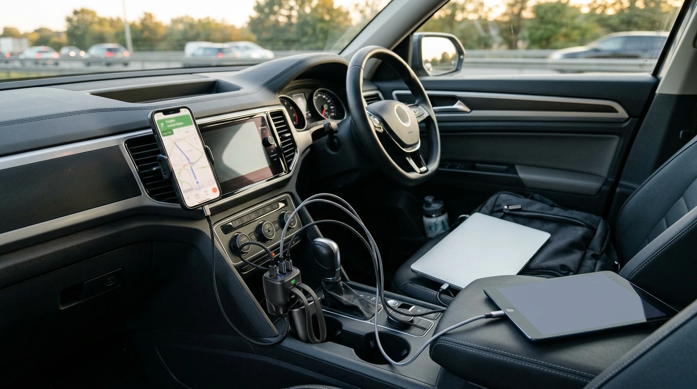 130W Car Charger Guide: Fast USB-C Power on Trips